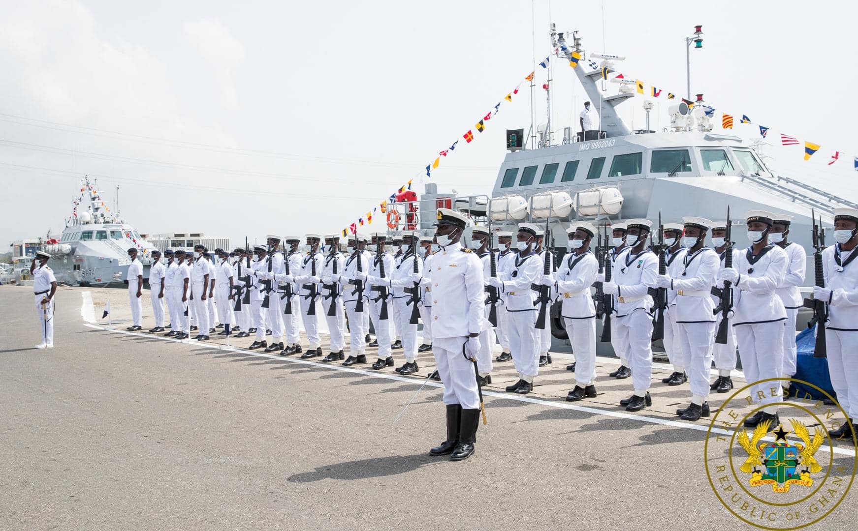 Le Ghana se dote de 4 navires de guerre