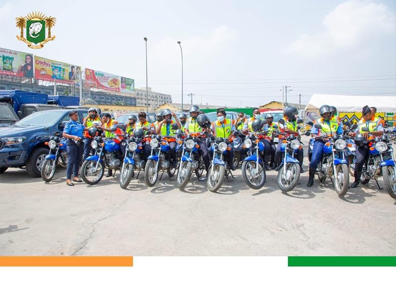 Côte d’Ivoire: des équipements de plus d’un milliard Fcfa remis à la police et à l’OIPR