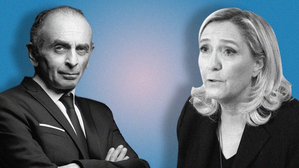 Présidentielle française : Marine Le Pen et Eric Zemmour obtiennent leurs 500 parrainages