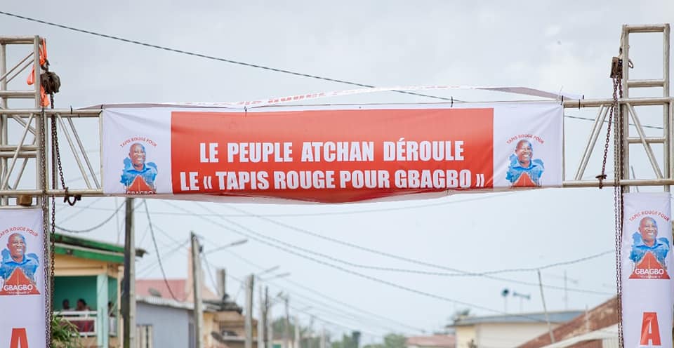 Laurent Gbagbo à Songon-Agban ce samedi