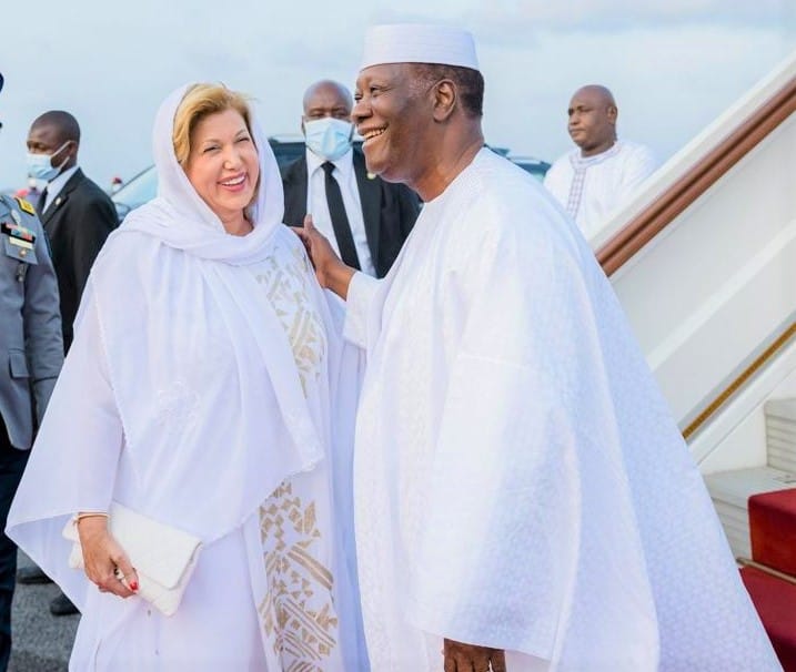 Côte d’Ivoire: De retour d’Arabie Saoudite, Alassane Ouattara et Dominique prêts pour le Ramadan