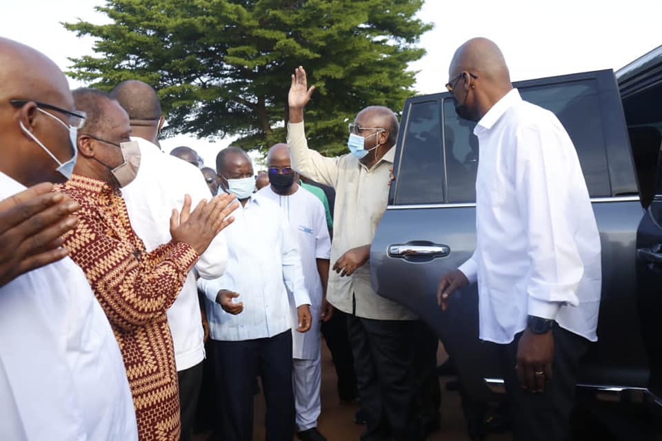 Accueil triomphal pour Gbagbo et Nady Bamba à Guiglo
