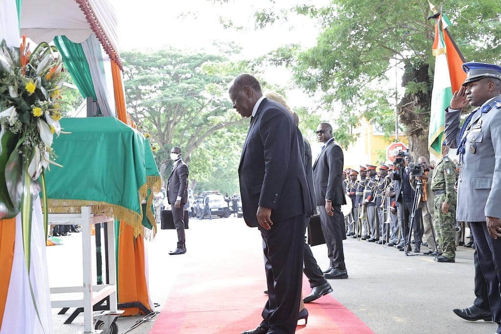 Décès d’Amadou Soumahoro: le président de l’Assemblée nationale du Sénégal aux Côtés de Ouattara