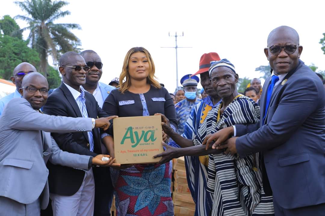 MAN: La tornade endommage 48 habitations, Belmonde Dogo exprime la compassion du gouvernement