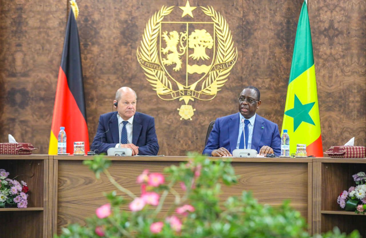 Olaf Scholz, le chancelier allemand entame à Dakar une tournée africaine