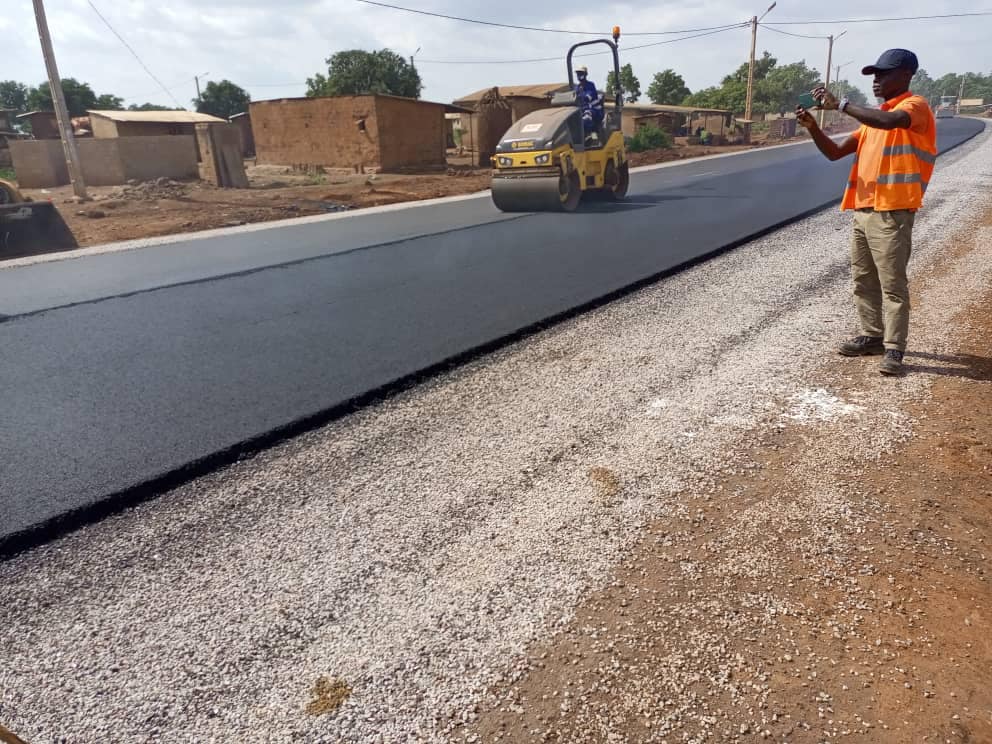 Renforcement de la route côtière, Fresco: les travaux en cours