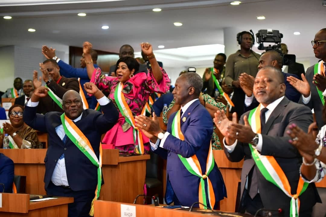 Présidence de l’Assemblée nationale : le PDCI et le PPA-CI appellent à voter Bictogo, en images