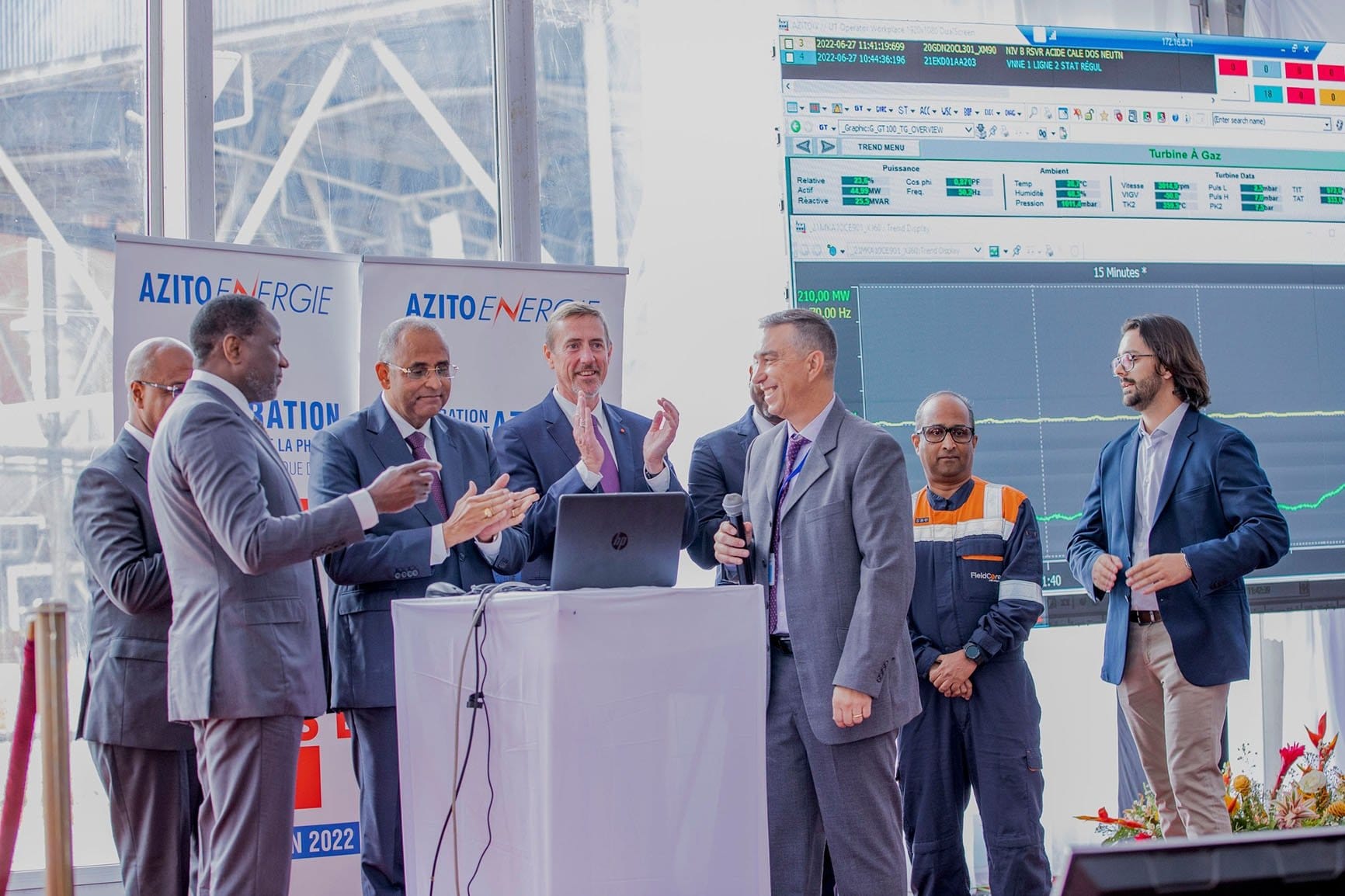 Electricité Côte d’Ivoire: la capacité de production Centrale d’Azito augmente de 253 MW