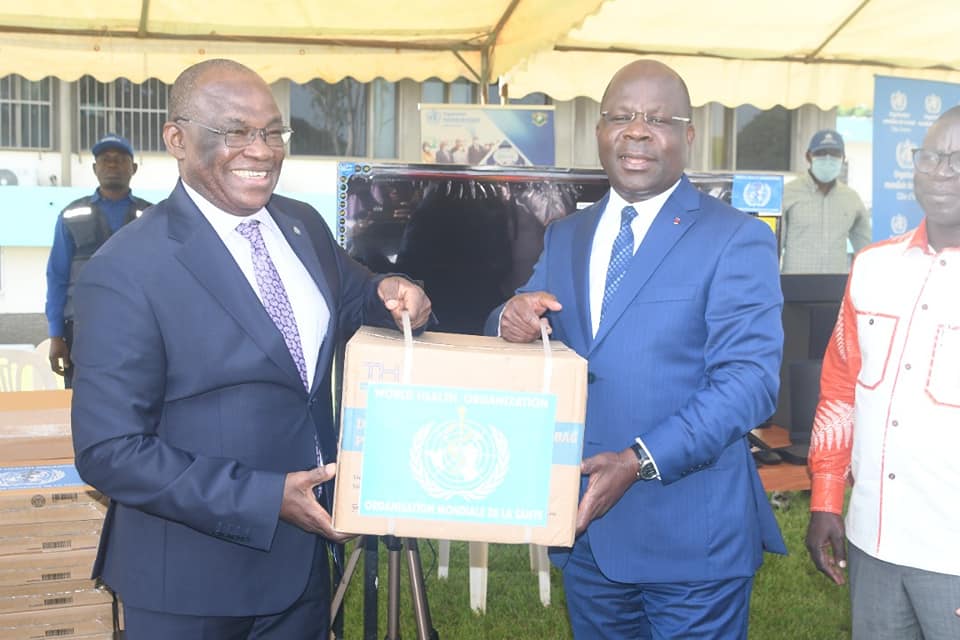 Santé: l’OMS apporte un important don d’une valeur de 61 millions FCFA à la Côte d’Ivoire
