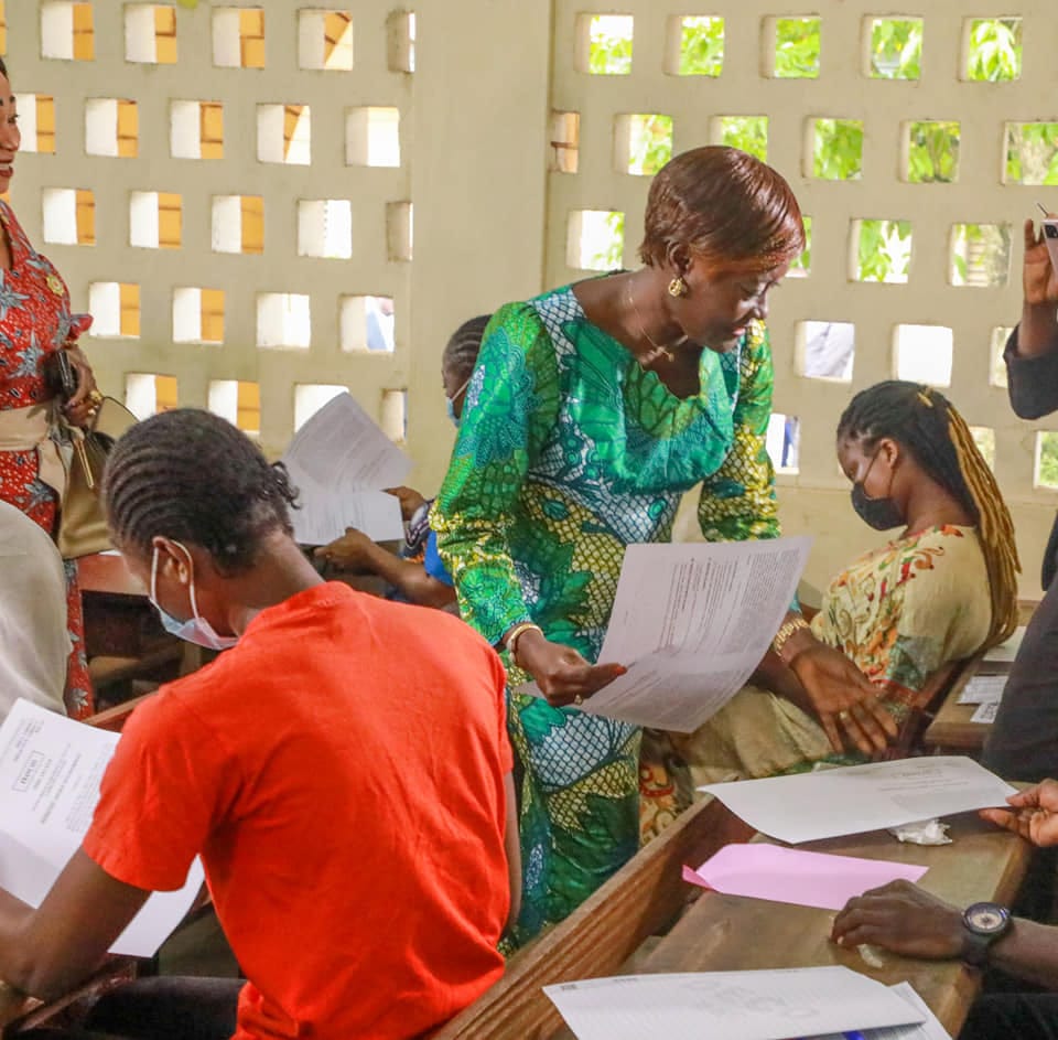 Mariatou Koné, ministre de l'Education nationale de Côte d'Ivoire