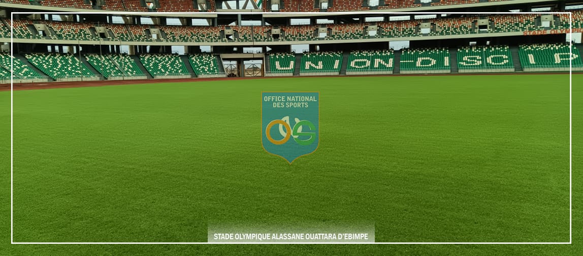 La pelouse du stade d’Ebimpé se porte bien