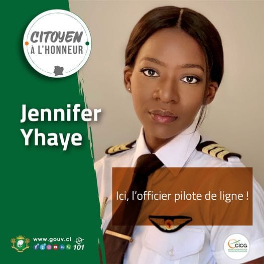 Jennifer Yhaye : l’officier de ligne, pilote d’avion à 20 ans