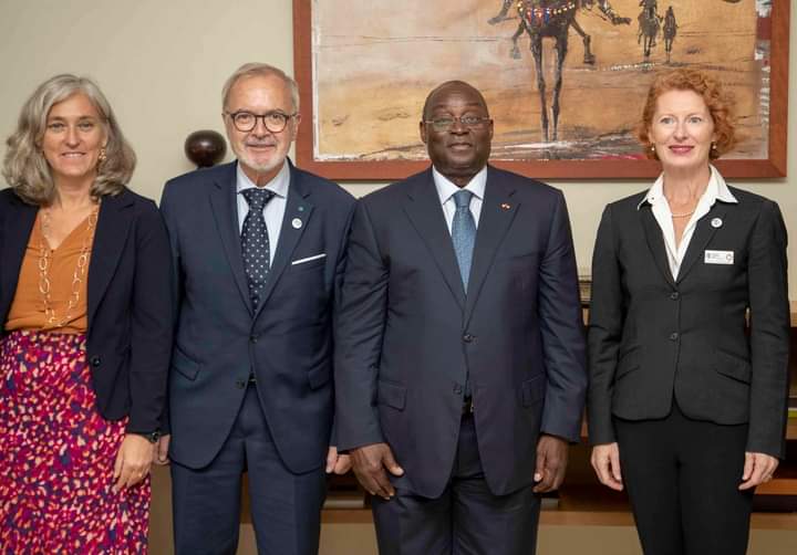 Cacao ivoirien: Tiémoko Koné échange avec une délégation de l’UE