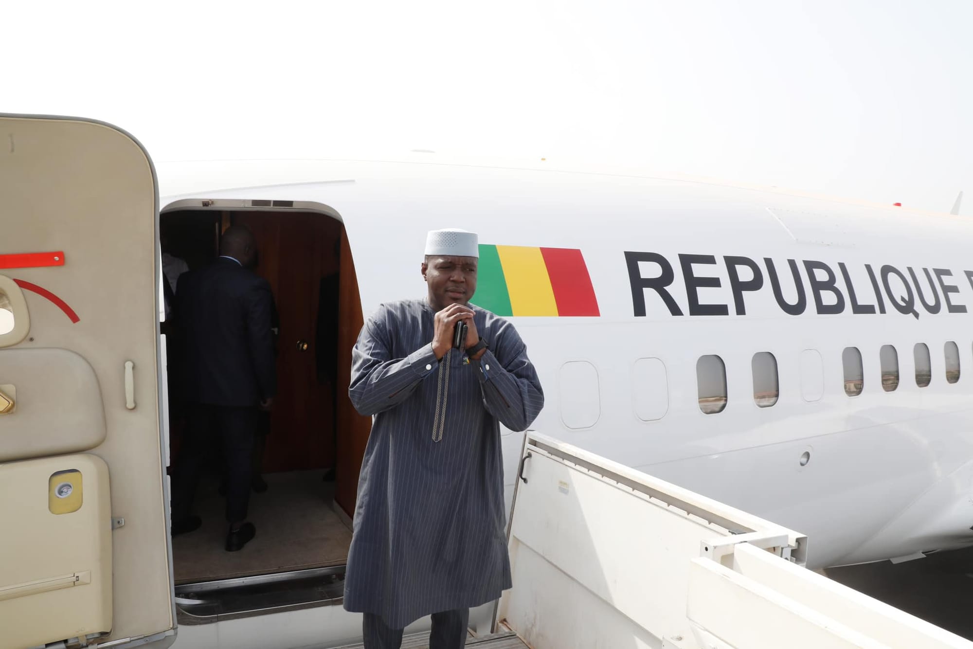 27ème COP27 à Sharm El Sheikh : le Colonel Abdoulaye Maiga, Premier ministre par intérim du Mali, en Egypte