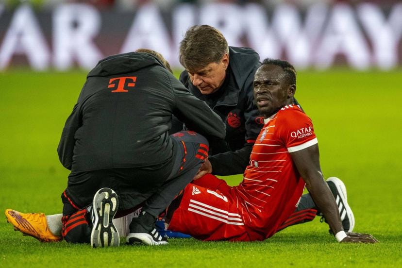 Sadio Mané blessé : le communiqué du Bayern