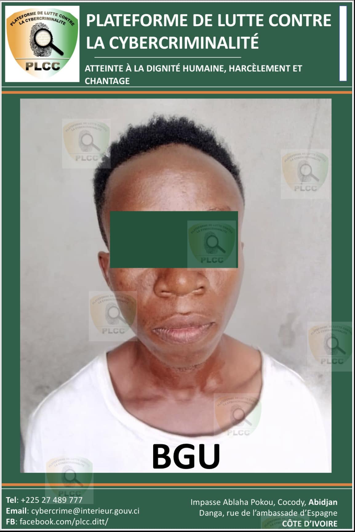 Côte d’Ivoire : rejeté par sa maîtresse, il menace de publier les images et vidéos de sa nudité et se retrouve en prison