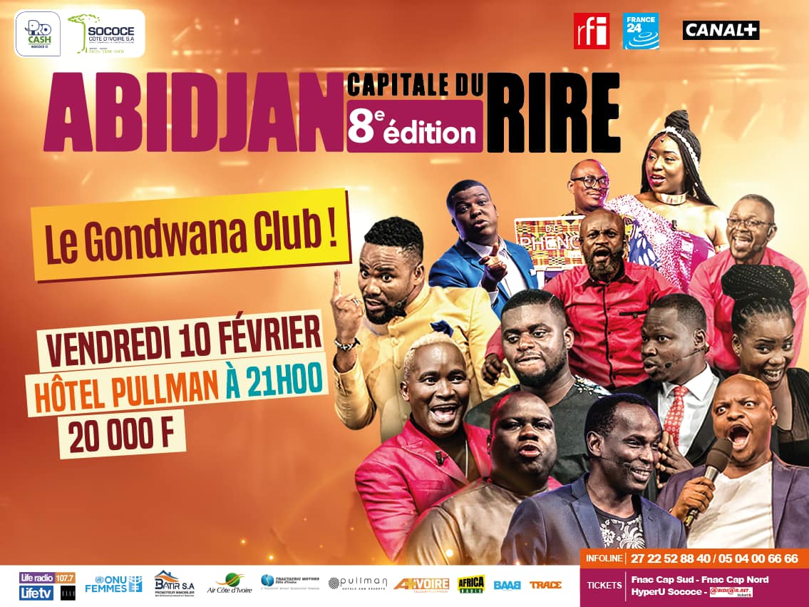 Abidjan capitale du rire 2023: Deperpignan en one man show