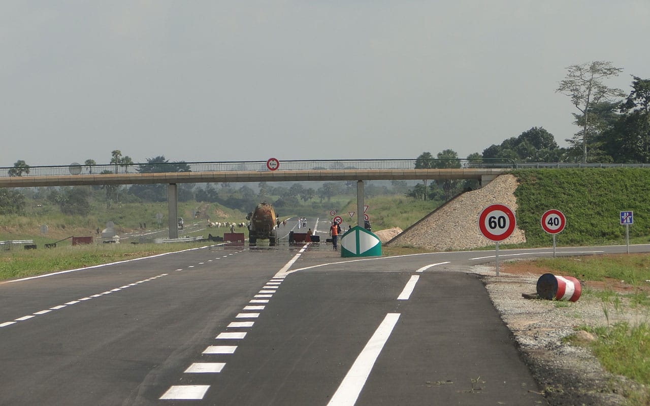 Infrastructures routières en Côte d’Ivoire: plus de 2.500 milliards FCFA en 2022