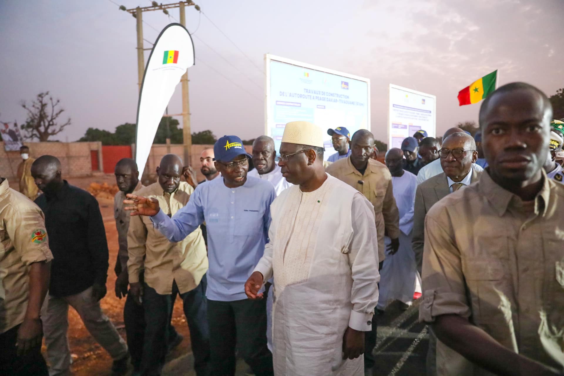 Sénégal: les travaux de construction de l’autoroute Dakar-Tivaouane-Saint Louis lancés