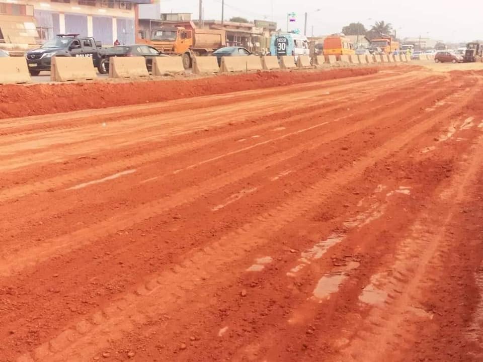 Abobo : les travaux de réhabilitation des routes en marche