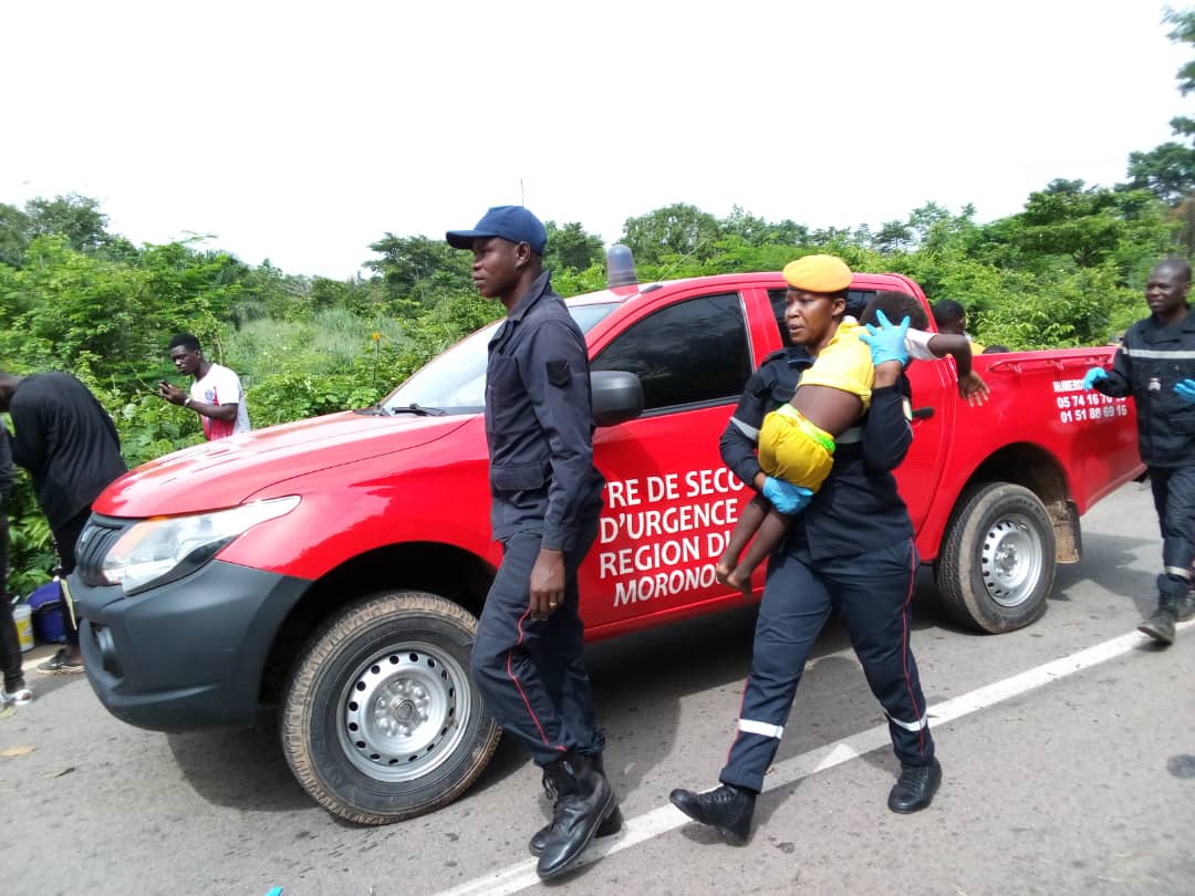 Accident sur l’axe Bongouanou-Dimbokro: 2 morts et 20 blessés dont 12 enfants