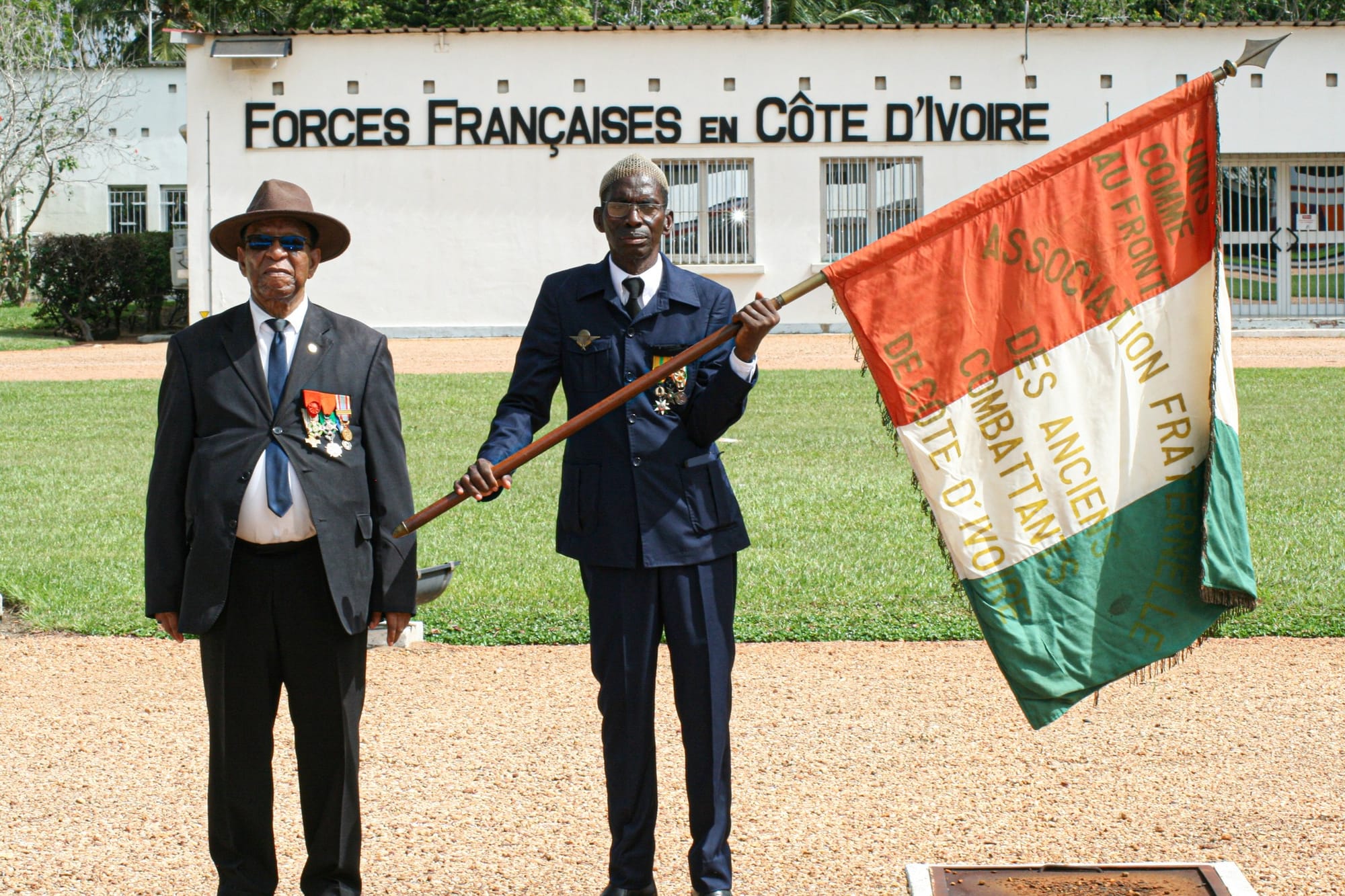 Les forces françaises et ivoiriennes commémorent la victoire des alliés à Port-Bouët