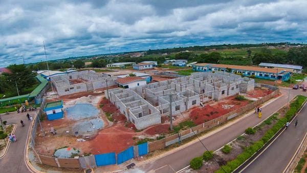 CHR de Daloa : la construction de nouveaux bâtiments  avance très bien