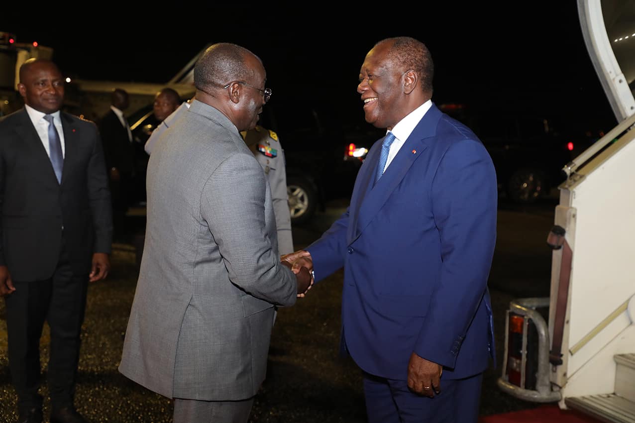 Alassane Ouattara a regagné Abidjan, ce vendredi