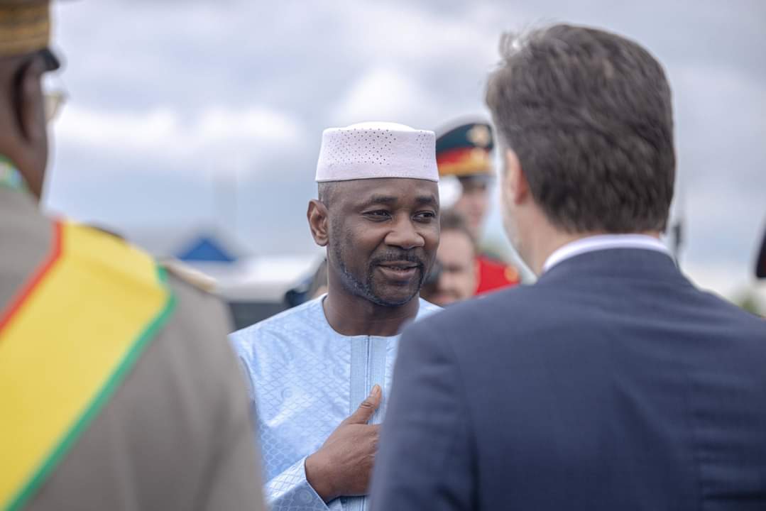 Sommet Russie-Afrique : arrivée d’Assimi Goïta à Saint-Pétersbourg
