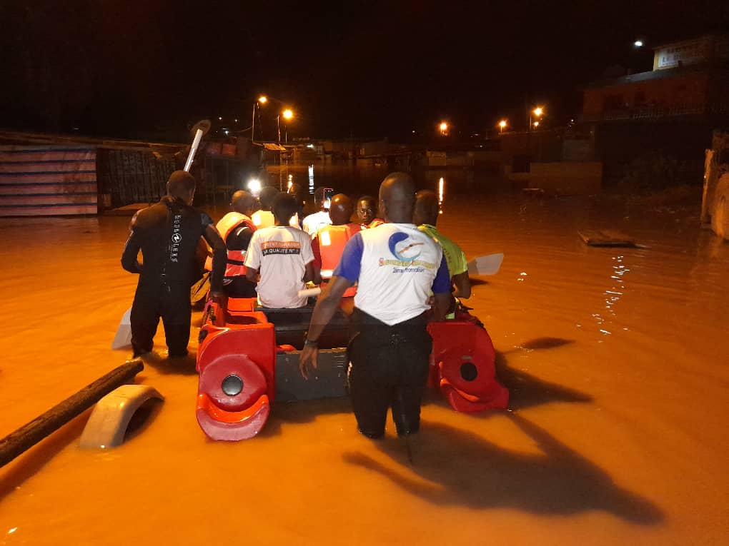 Inondations à Aboisso: 50 familles de 691 personnes sauvées
