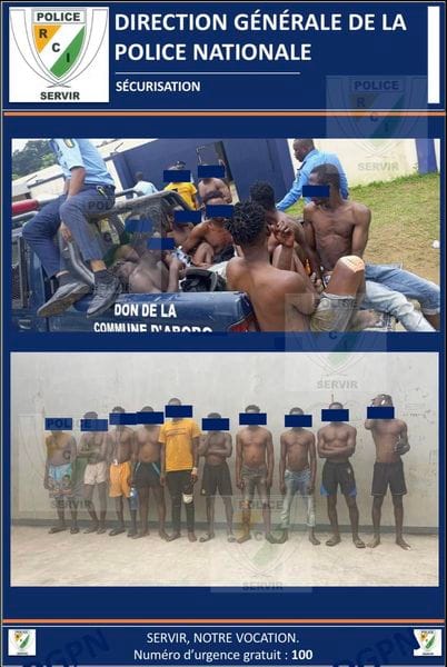 Abobo Samanké: une patrouille de sécurité déployée, 14 individus arrêtés et déférés