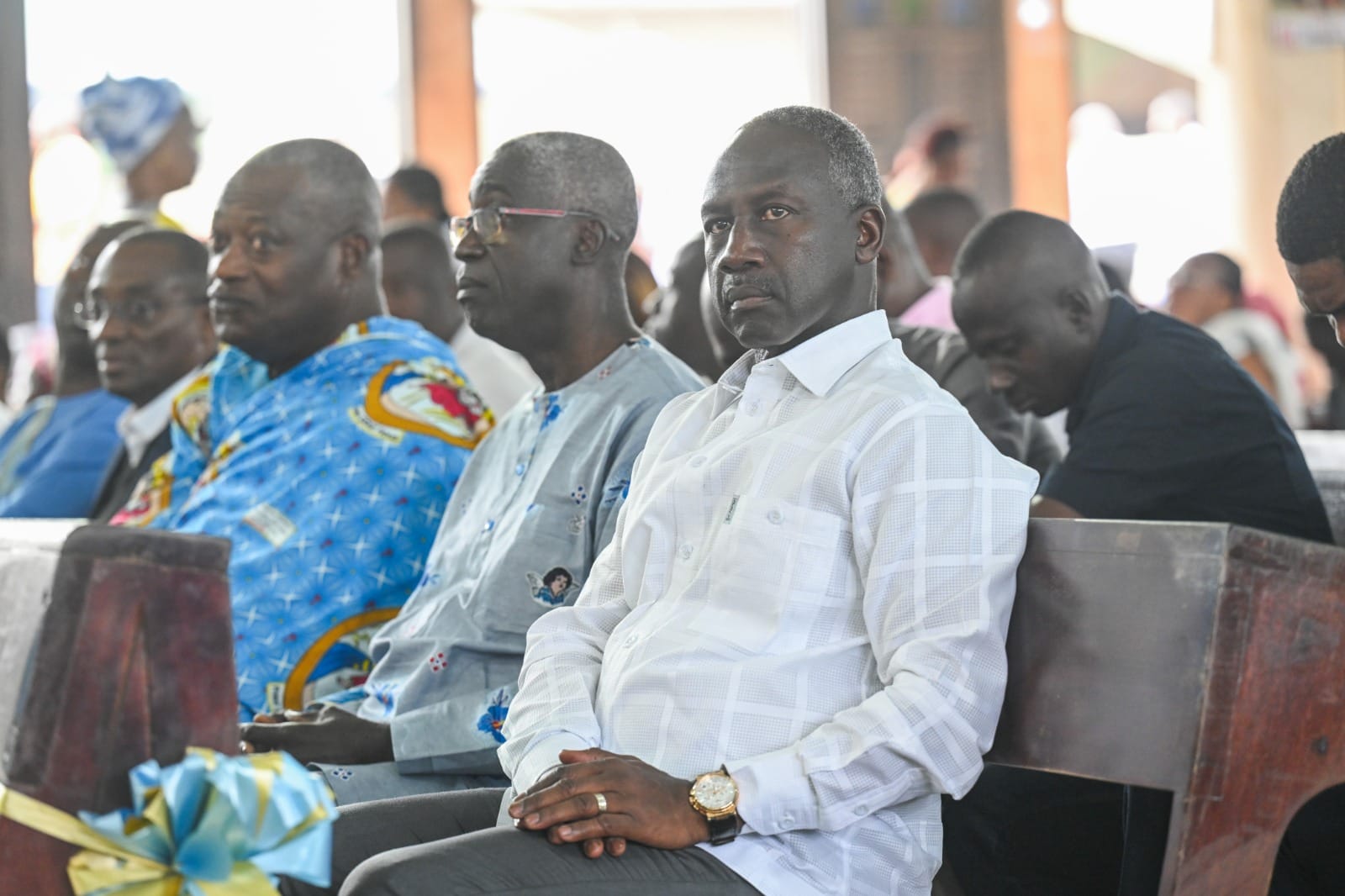 Adama Bictogo à la messe de l’Assomption : Entre convictions et aspirations, une présence qui interroge