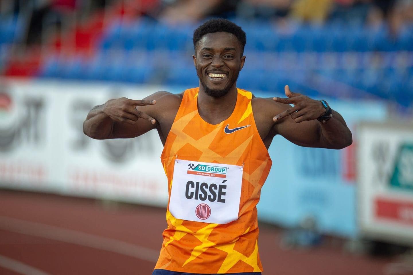 9e Jeux de la Francophonie en RDC: l’Ivoirien Cissé Gué Arthur décroche la médaille de bronze du 100m