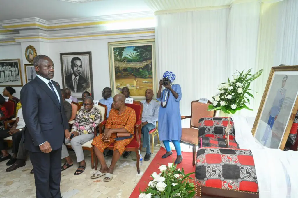 Mort Ouassénan Koné : Bictogo aux côtés de la famille éplorée
