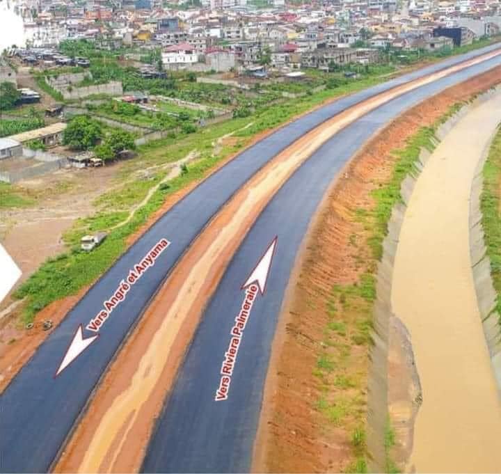 La Y4, la voie de contournement d’Abidjan prête à 80%