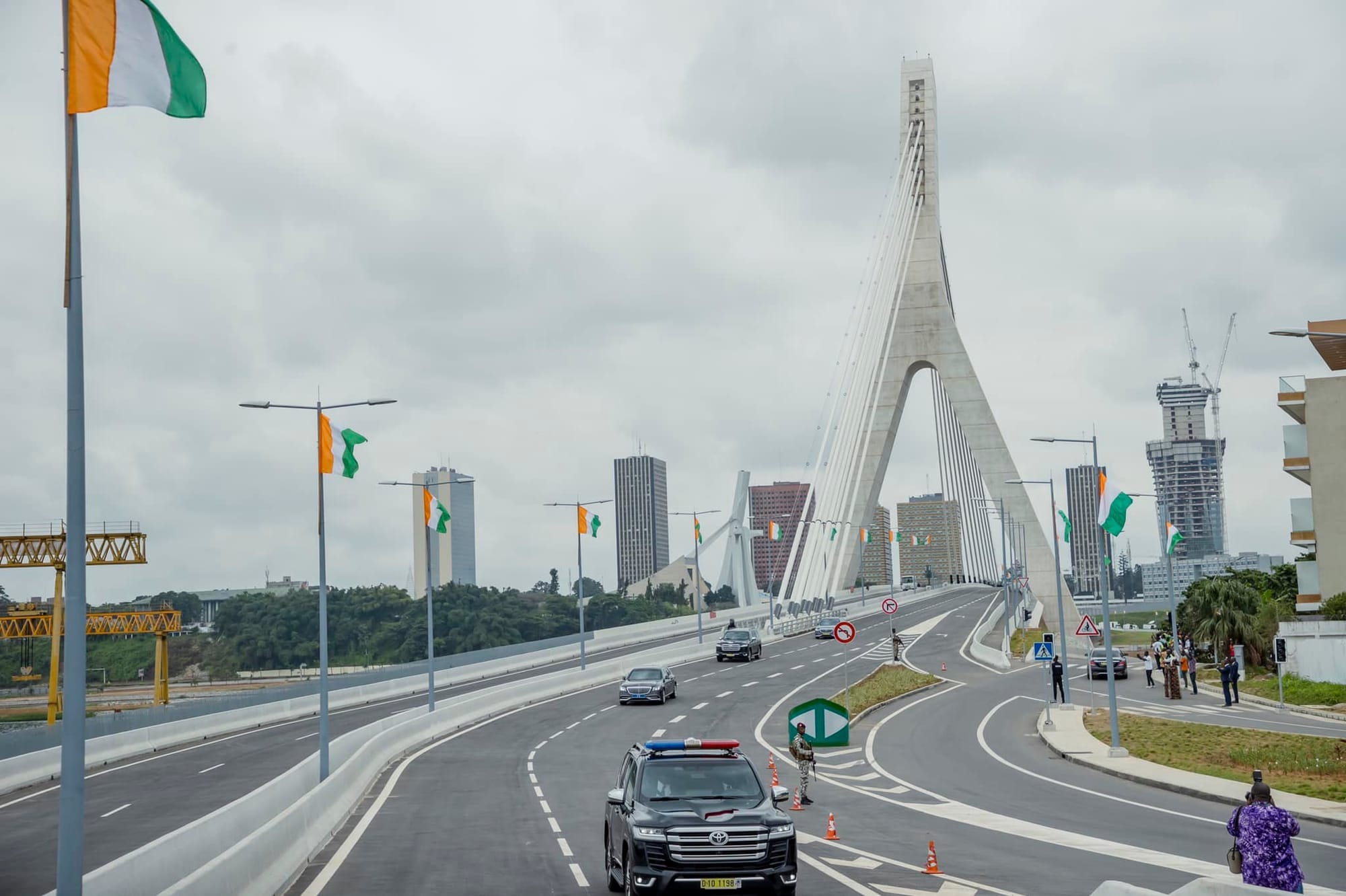 Pont Alassane Ouattara : la police met en place un dispositif sécuritaire