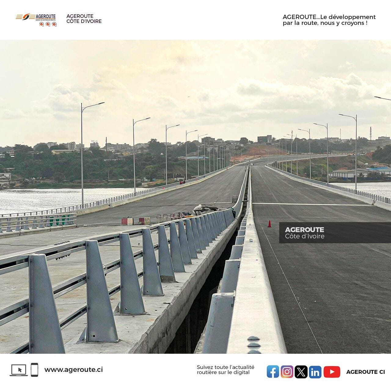 4ème pont d’Abidjan : le délai de livraison encore en danger