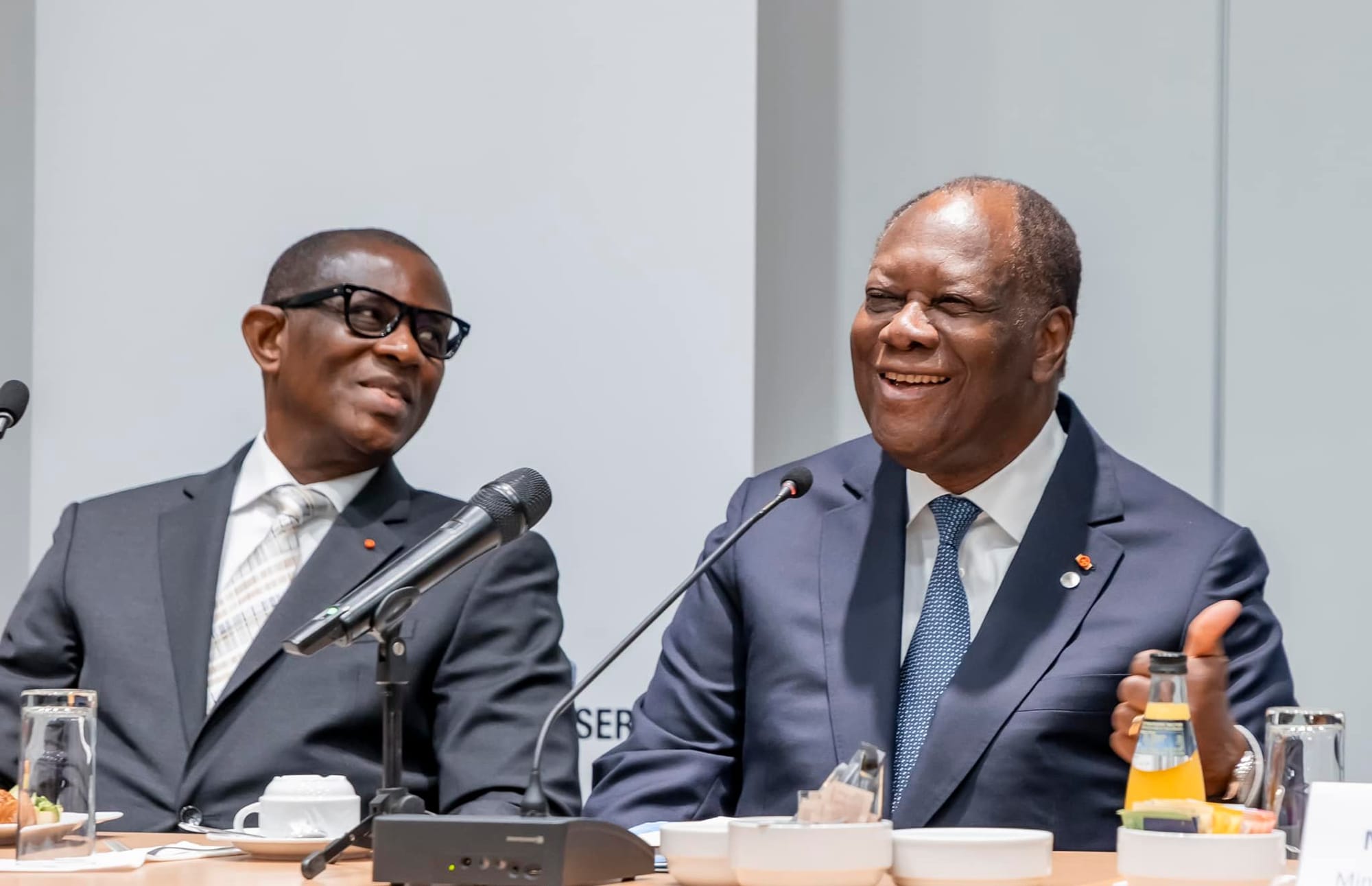 Alassane Ouattara encourage les entreprises allemandes à investir en Côte d’Ivoire
