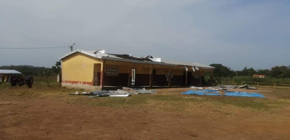 Une tornade ravage le village de Toronou, Côte d’Ivoire : des maisons et une école détruites