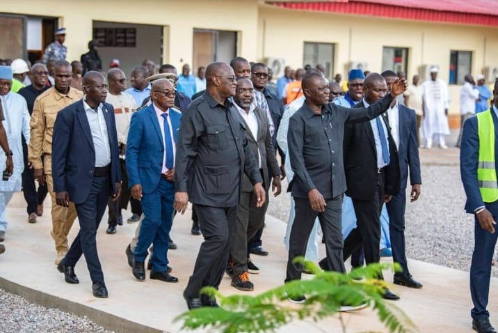 Construction du port sec de Ferkessédougou : Alassane Ouattara aux côtés des populations touchées