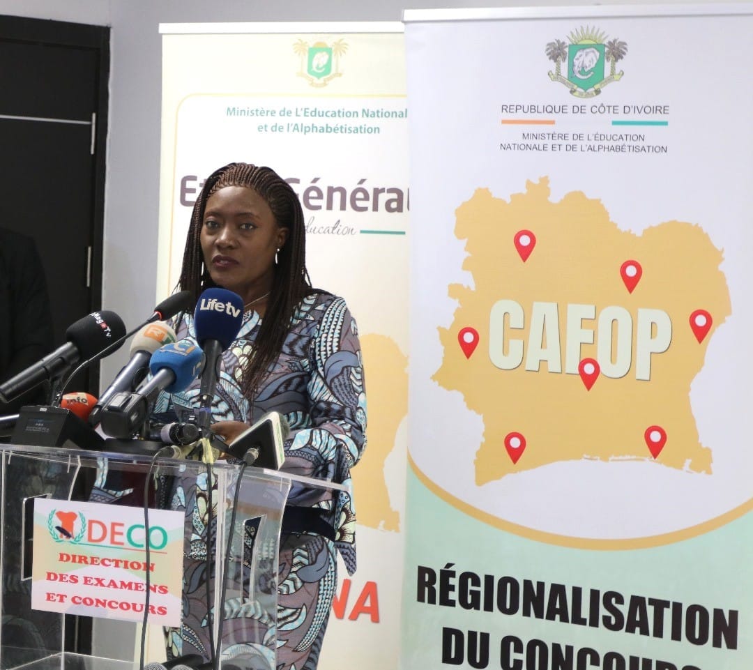 Mariatou Koné, ministre de l'Education nationale de Côte d'Ivoire