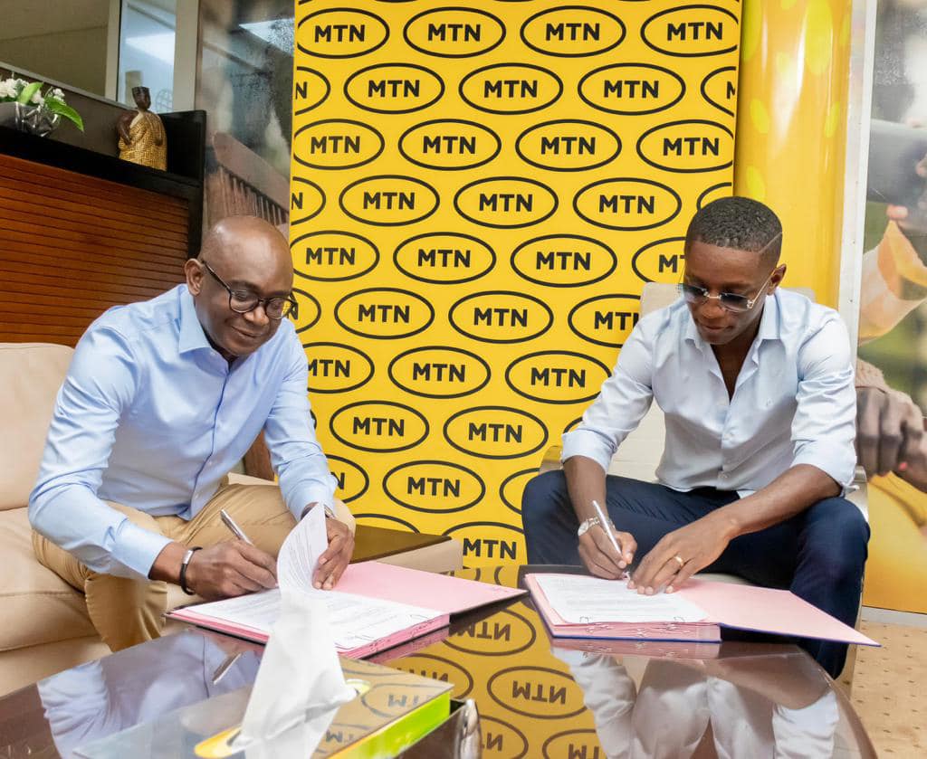 Max Gradel, nouvel ambassadeur de MTN Côte d’Ivoire