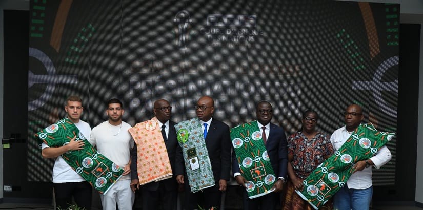 Le COCAN dévoile le pagne officiel de la CAN 2023
