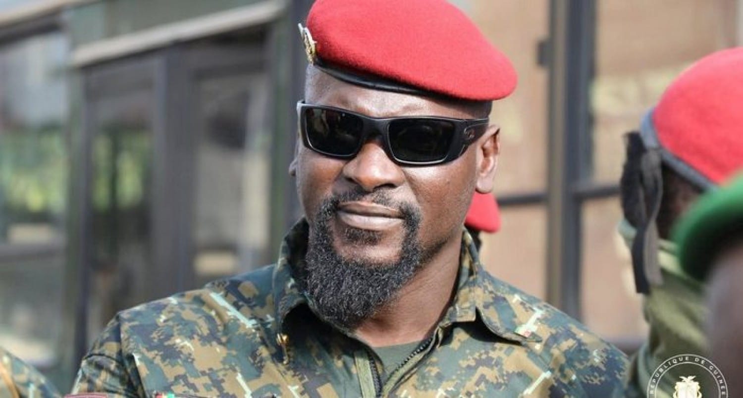 Mamadi Doumbouya, président de la Guinée