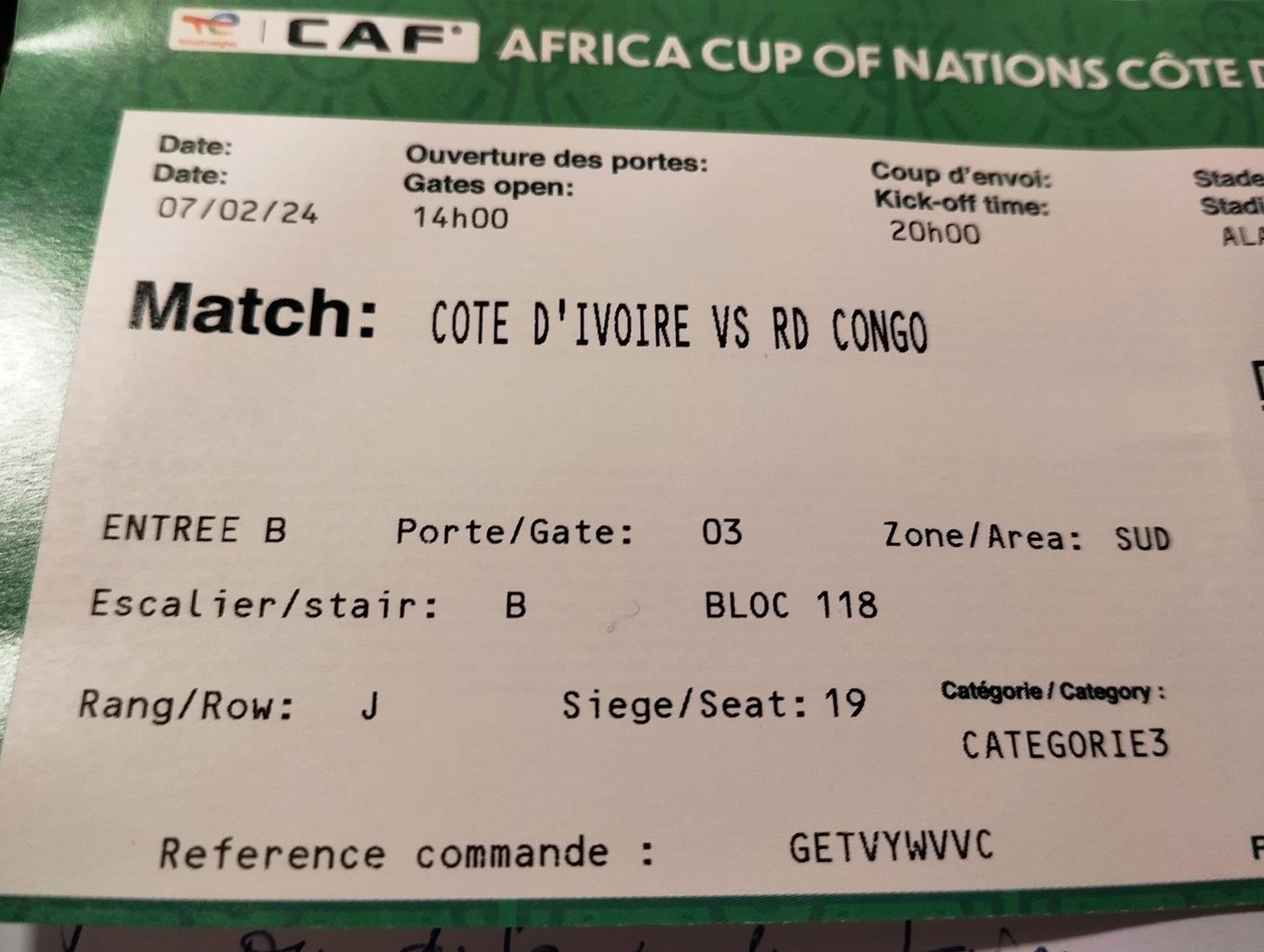 Tickets demi-finale CAN : billets introuvables aux points de vente officiels, quand le marché noir menace le match Côte d’Ivoire – RDC