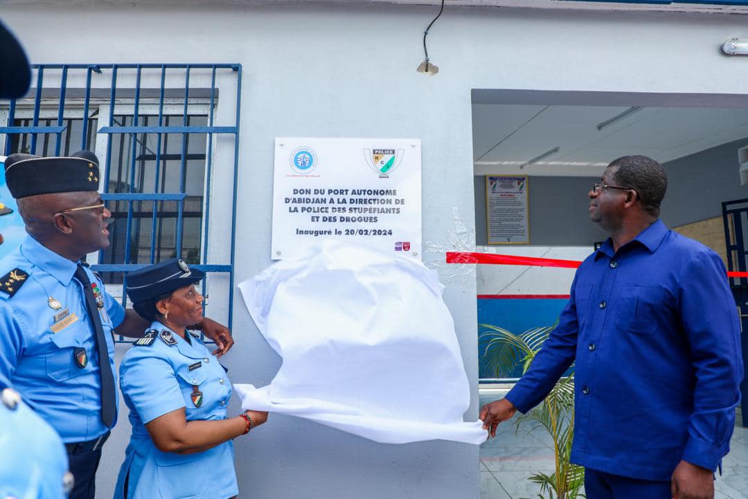 Lutte contre la drogue : Le Port d’Abidjan offre un « bijou » à la Police Nationale