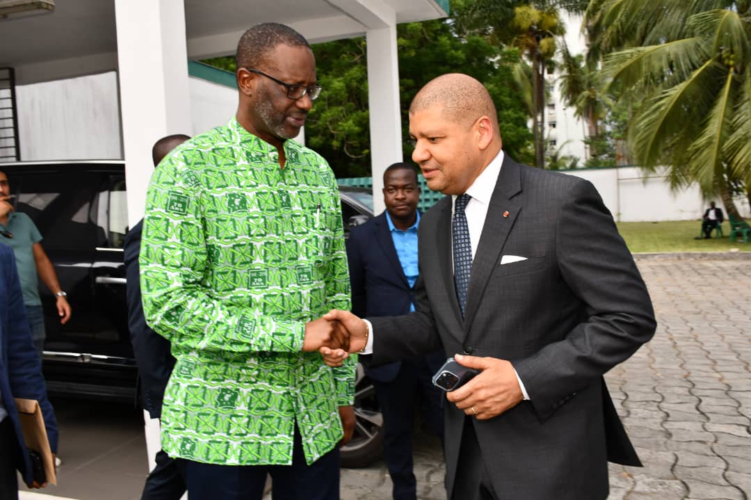 Jean-Louis Billon et Tidjane Thiam