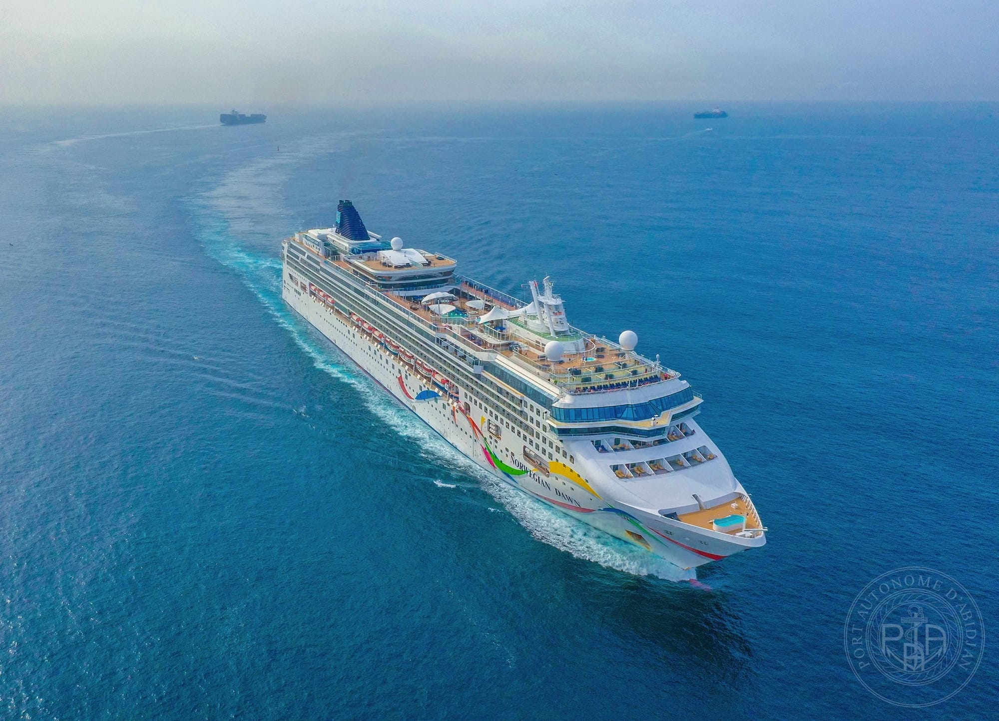 Le Port d'Abidjan accueille le NORWEGIAN DAWN le 29 mars 2023