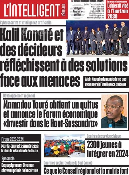 L'Intelligent, la Une du mardi 16 avril 2024