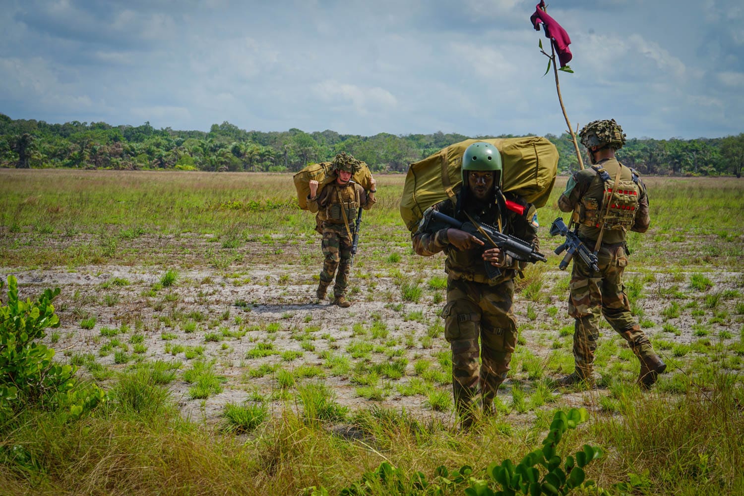 Exercice militaire France - Côte d'Ivoire
